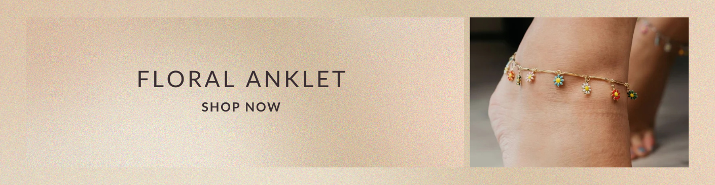 Floral Anklet
