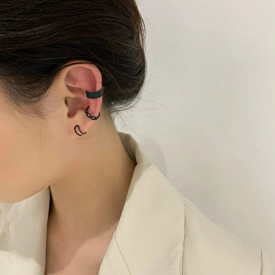 Ear cuff helix piercing deals