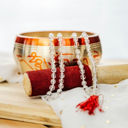 Yoga necklace with tassel deals