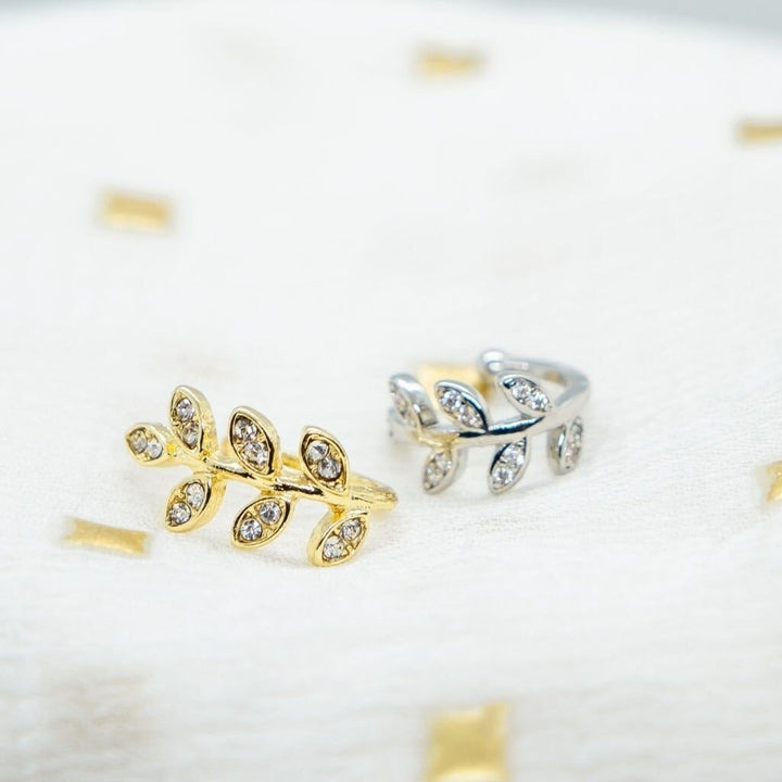 Golden ear cuffs