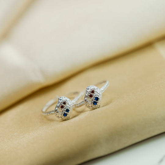 Diamond toe rings white gold online