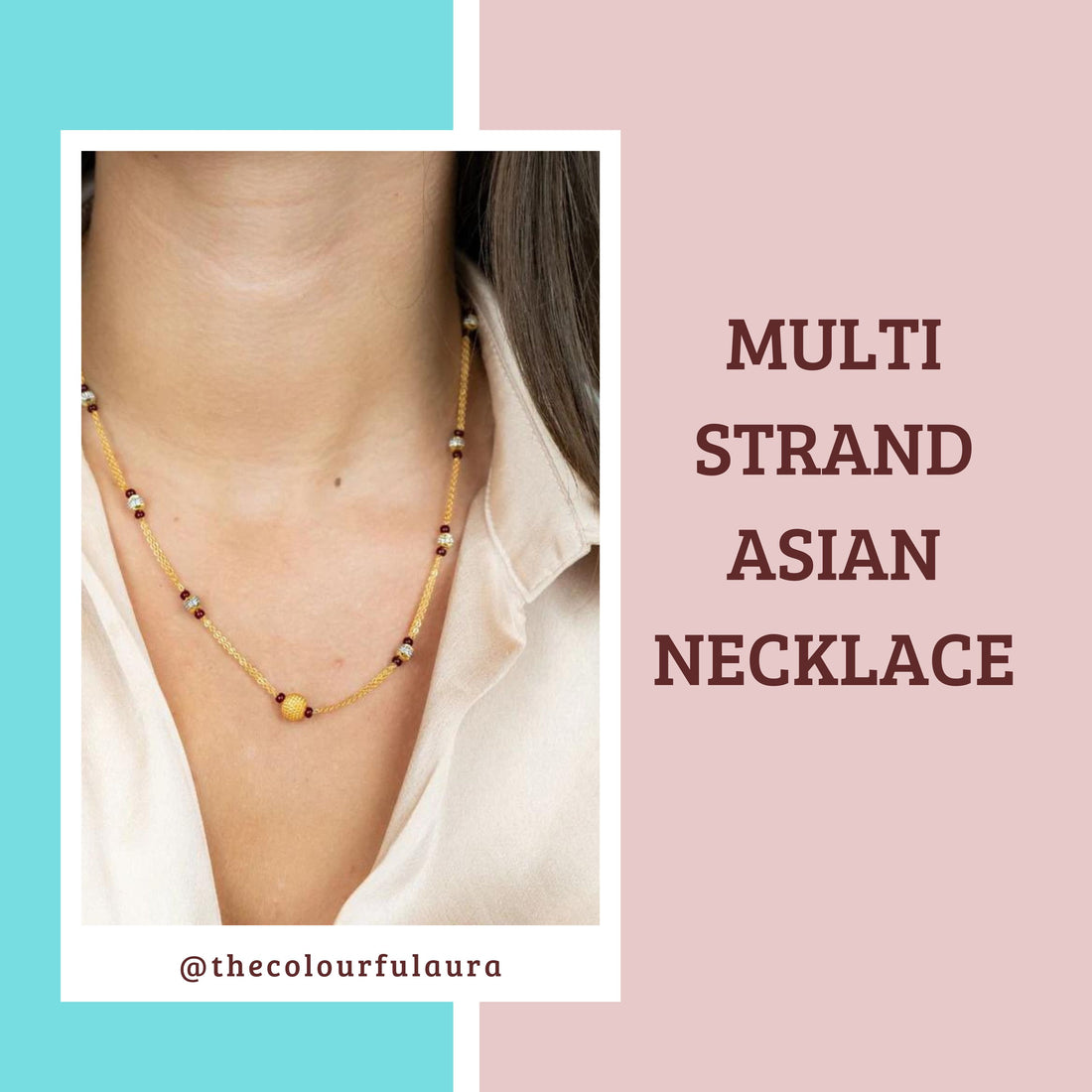 Multi Strand Asian Necklace