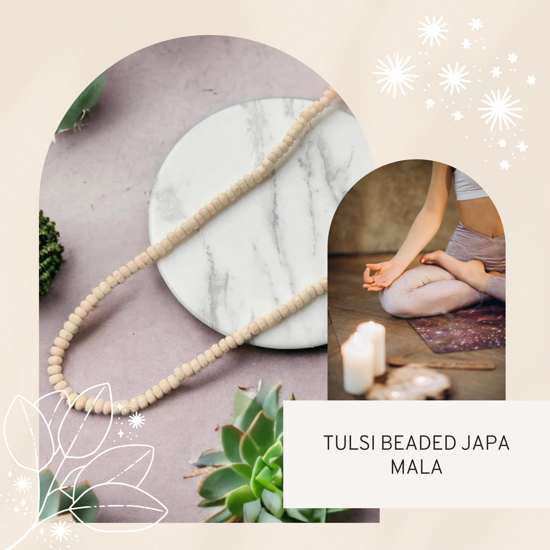 Tulsi Beaded Japa Mala