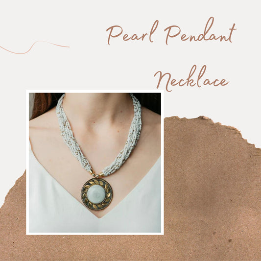  Pearl Pendant Necklace