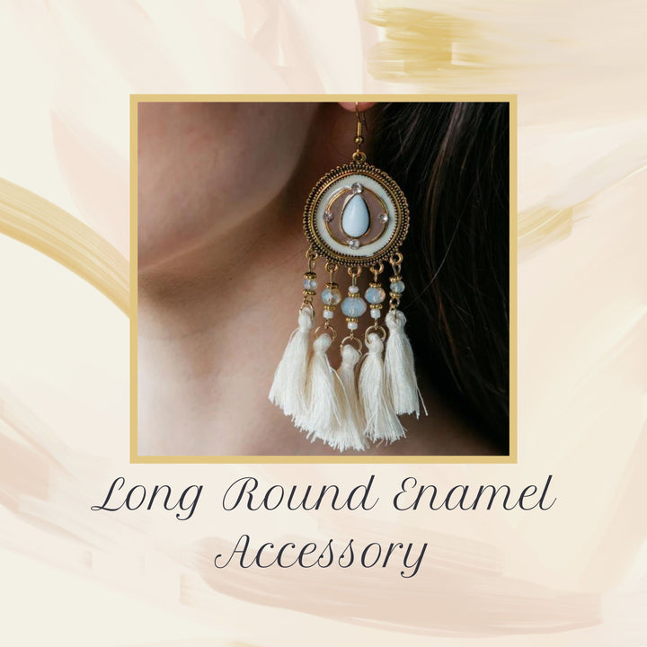 Long Round Enamel Accessory