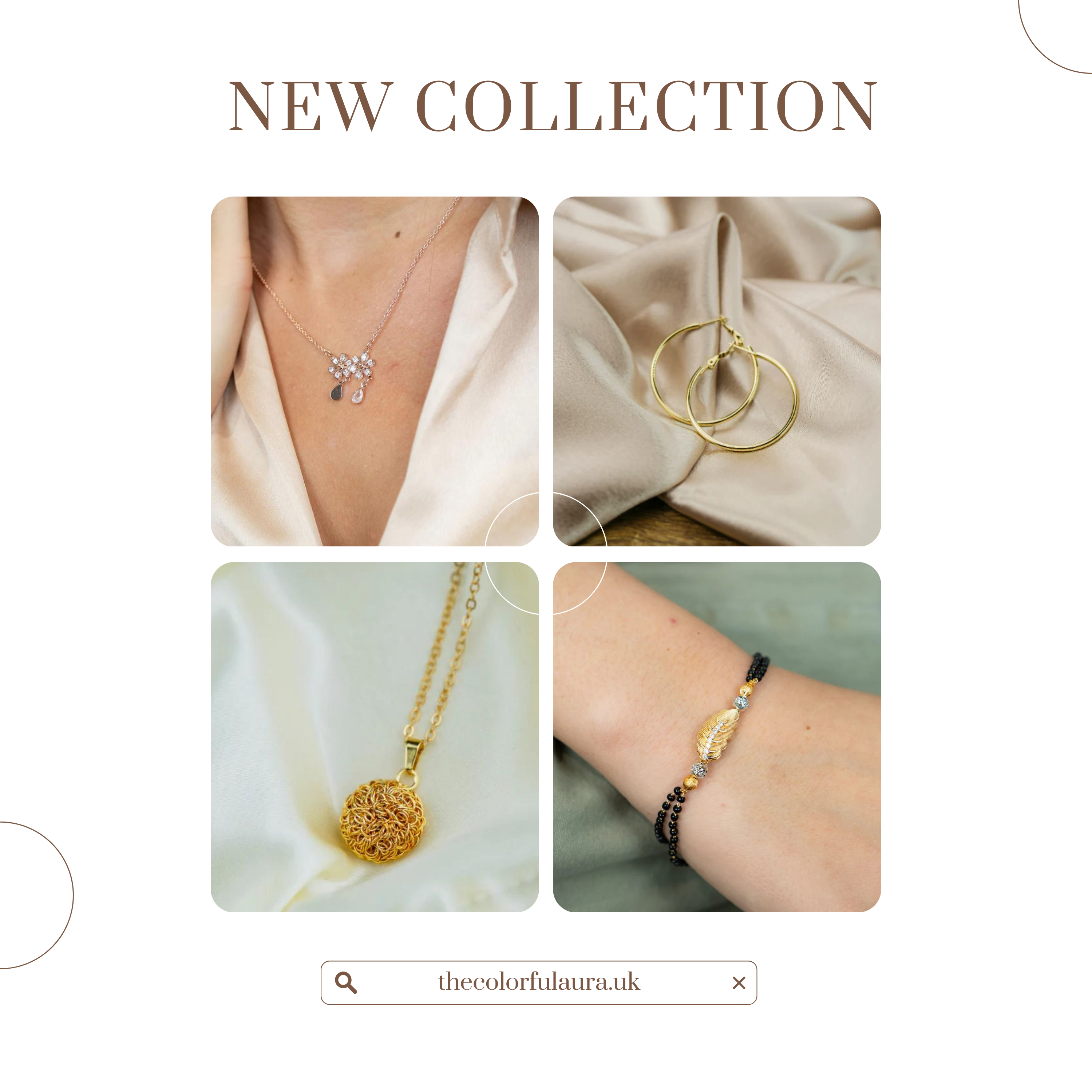 Discover Timeless Beauty: Jewellery Collections at TheColourfulAura.uk