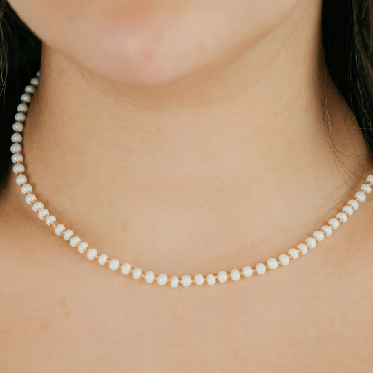 DIY Choker with Tiny Pearls: A Step-by-Step Guide