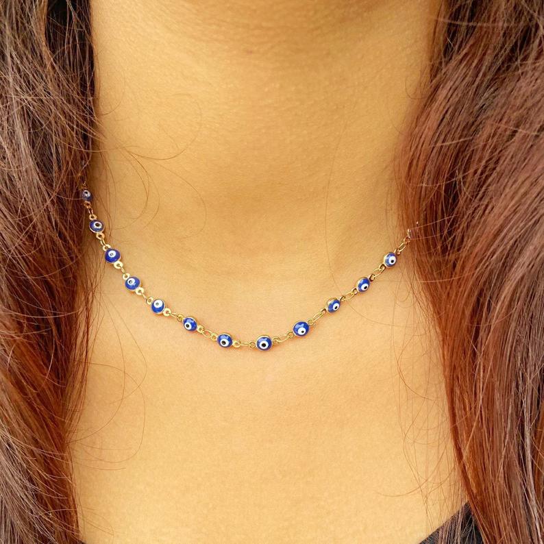 Evil Eye Necklace UK: Everything You Need to Know Before You Buy — Boho Jewellery UK | The Colourful Aura
