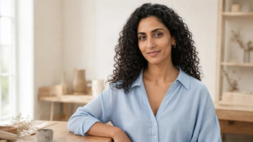 Zeya wearing Antique Floral Oxidised German Silver Clip On Non Pierced Nose Pin for Nose Pin Collection: A Complete Guide | The Colourful Aura