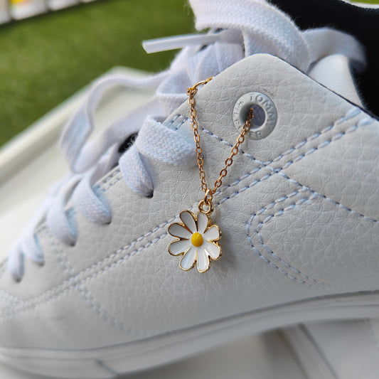 Daisy Sunflower Dangle Shoe Lace Sneaker Accessories Summer Floral Skate Charm