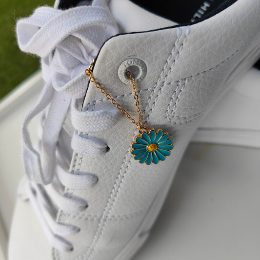 Floral Daisy Sunflower Dangle Shoe Lace Sneaker Accessories Summer Skate Charm