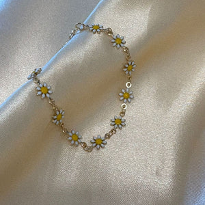 Multicolour Turquoise Sun Flower Summer Indie Boho Daisy Charms Bracelet – The Colourful Aura