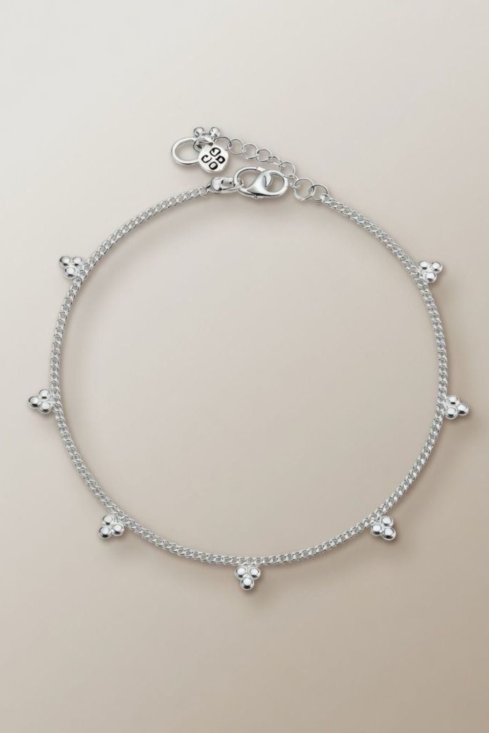 Sterling Silver Grape Summer Indie Boho Silver Payal Indian Anklet – The Colourful Aura