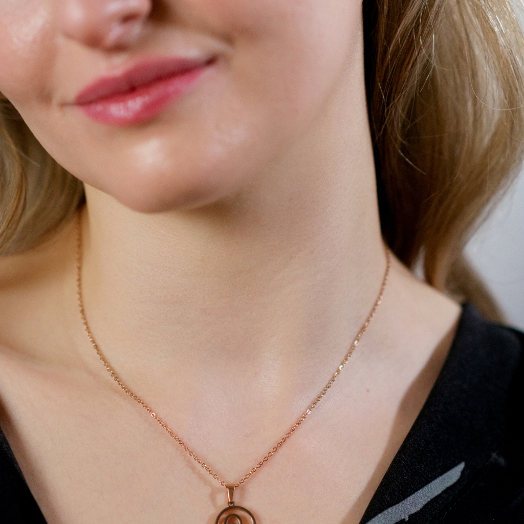 White Enamel Minimalistic Heart Pendant Necklace and Earring Set