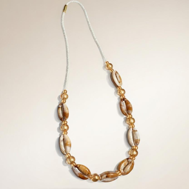 Gold-Plated Cowrie Shell Bohemian Bracelet