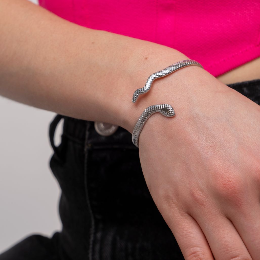 Snake shaped clearance bracelet