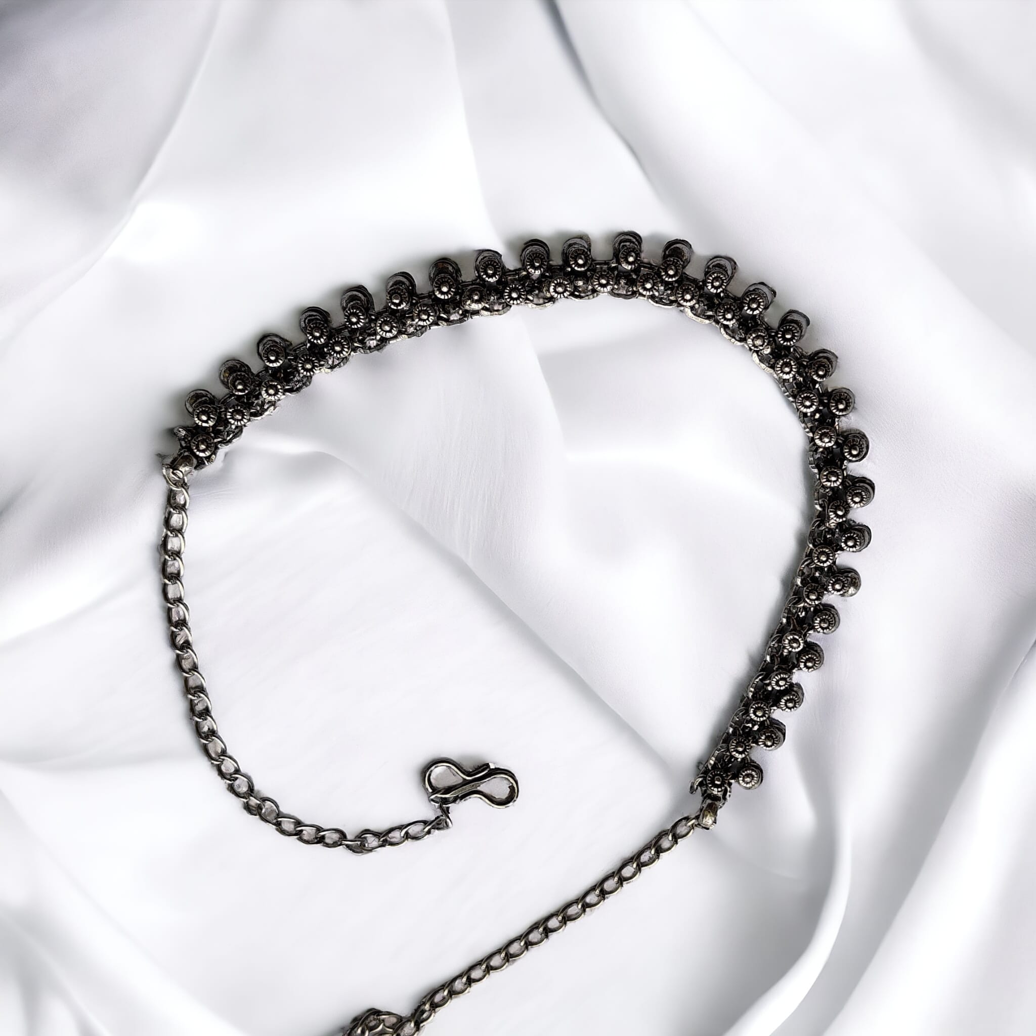 Statement Elegance Chain Indian Oxidized Boho Bohemia Ethnic Choker Necklace