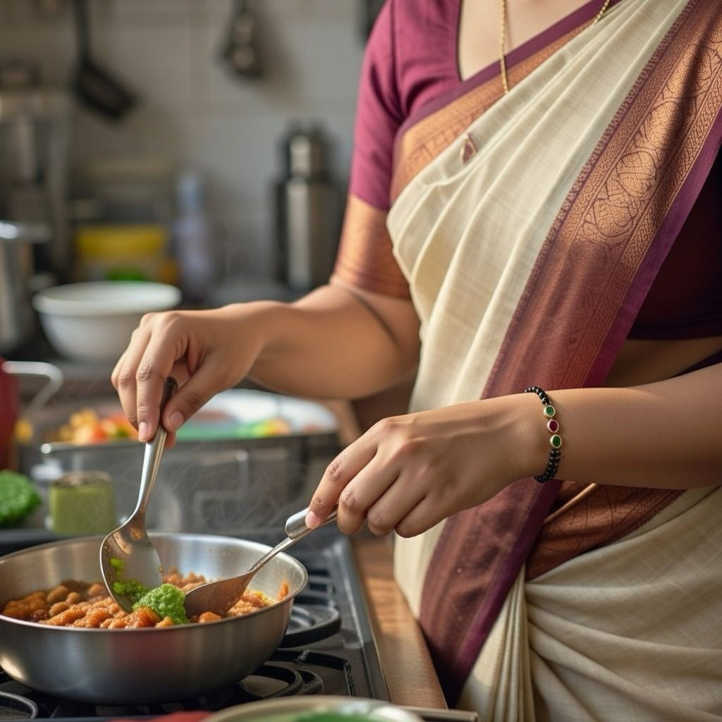 Multicolour Round Zircon Adjustable beaded Bracelet