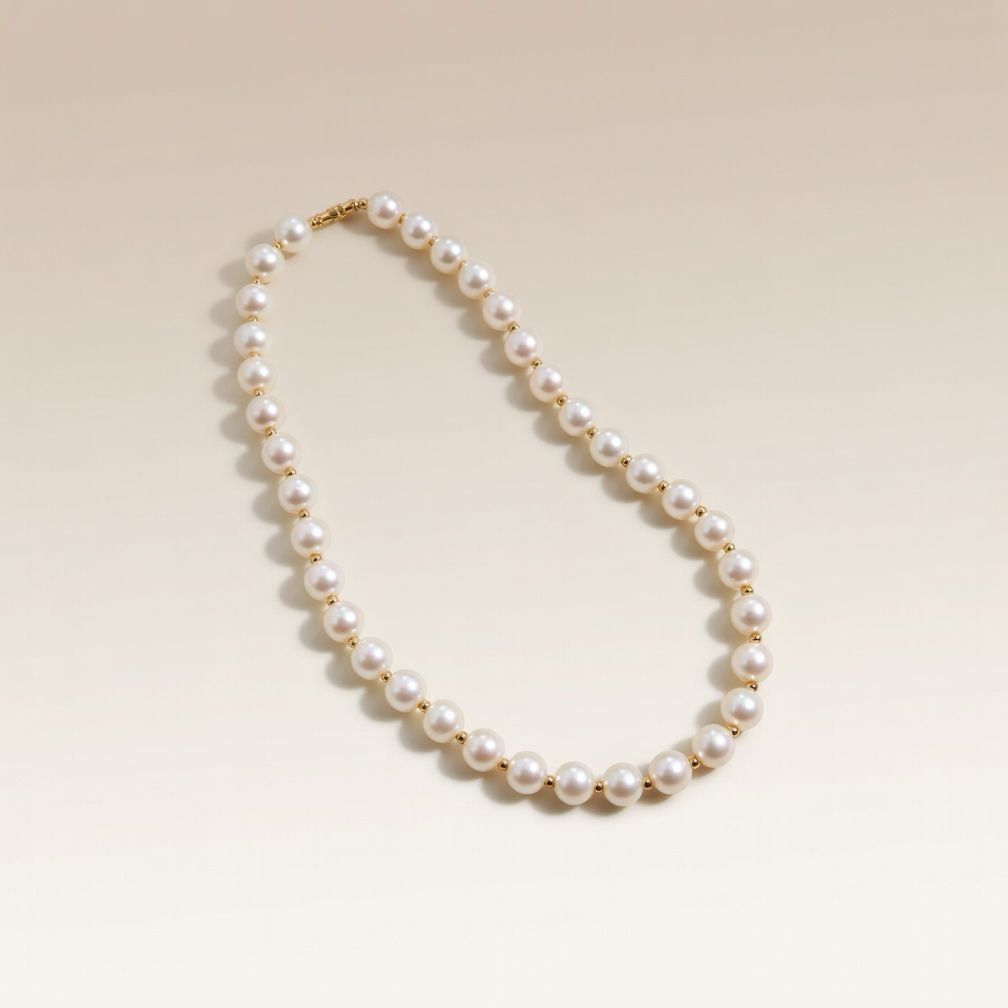 Large Ivory Lightweight White Round Pearl Bridesmaid Statement Choker Necklace — Boho Jewellery UK | The Colourful Aura