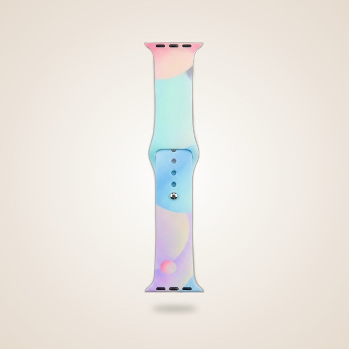 Colourful Silicone IWatch Strap Band For Apple 38mm 40mm Watch Series | Boho Jewellery UK | The Colourful Aura