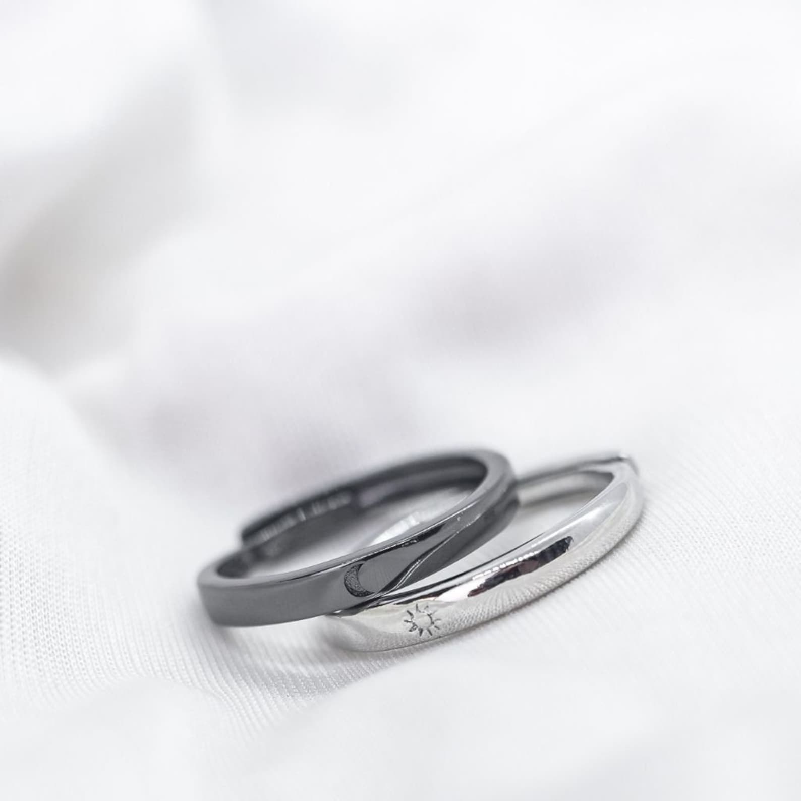 3design ring silver set - アクセサリー