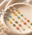Multicolour Sun Flower Daisy Sun Glass Reading Eyewear Holder Lanyard Chain (Lifestyle Flatlay) | The Colourful Aura