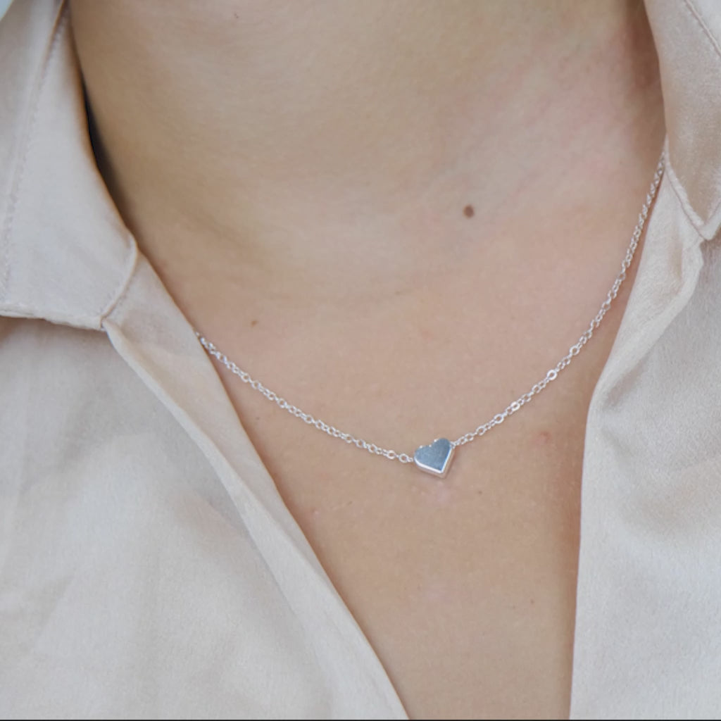 Silver Necklaces for Women, Sterling Silver Tiny Pendant Necklace, Dainty Silver  Necklace UK, Tiny Star Silver Pendant, Dainty Jewellery -  Canada