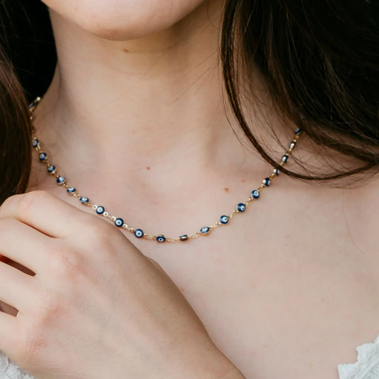 Bead sales choker necklace