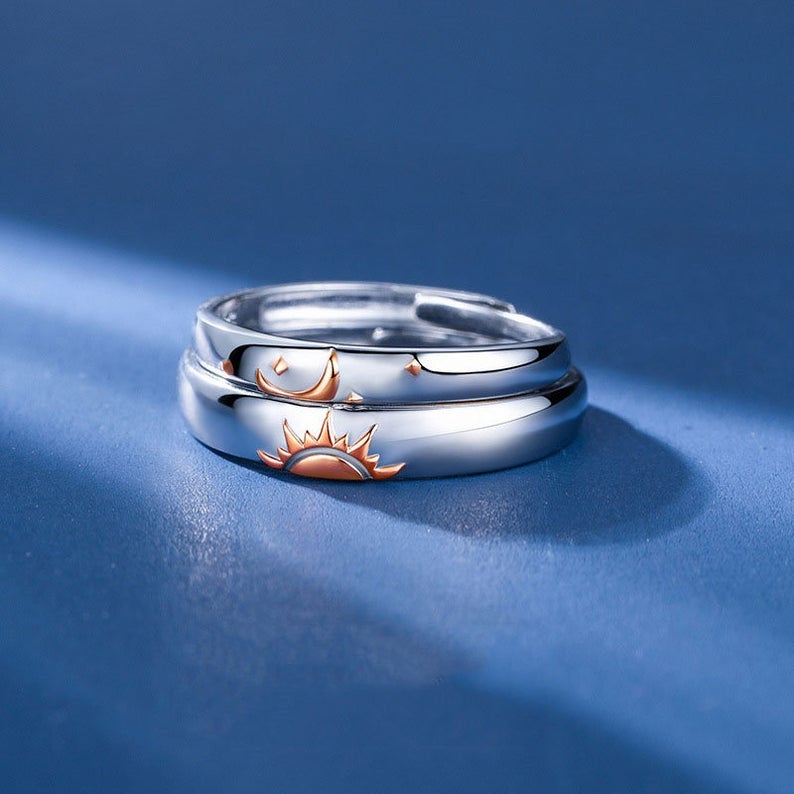 Sun and moon adjustable outlet ring