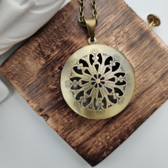 Personalised Photo Album Locket, Personalised Necklace Jewelry, Miss You gift, Vintage Personal Photo Pendant, Gifts for Mom, Picture Locket