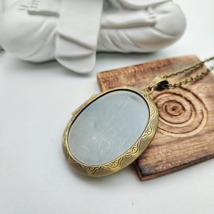 Personalized heart locket
