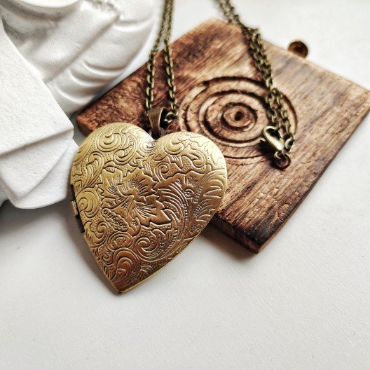 Personalized Photo Album Locket, Personalized Necklace Jewelry, Miss You gift, Vintage Personal Photo Pendant, Gifts for Mom, Picture Locket