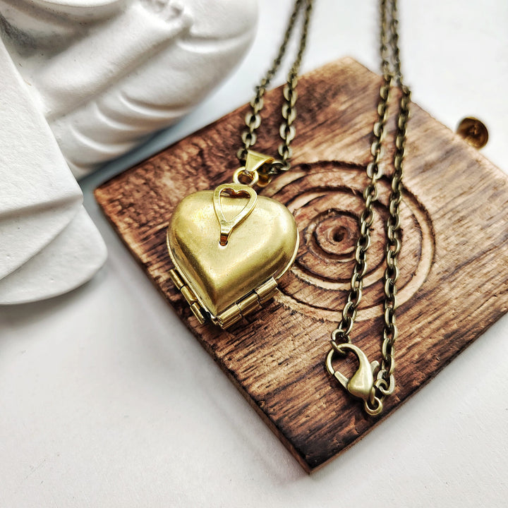 Personalized Photo Heart Locket