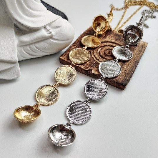 Personalized Photo Locket, Family Album Necklace Jewelry, Miss You gift, Vintage Personal Photo Pendant, Gifts for Mom, Picture Locket