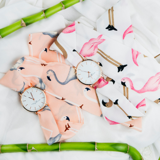 Flamingo sales wrist watch