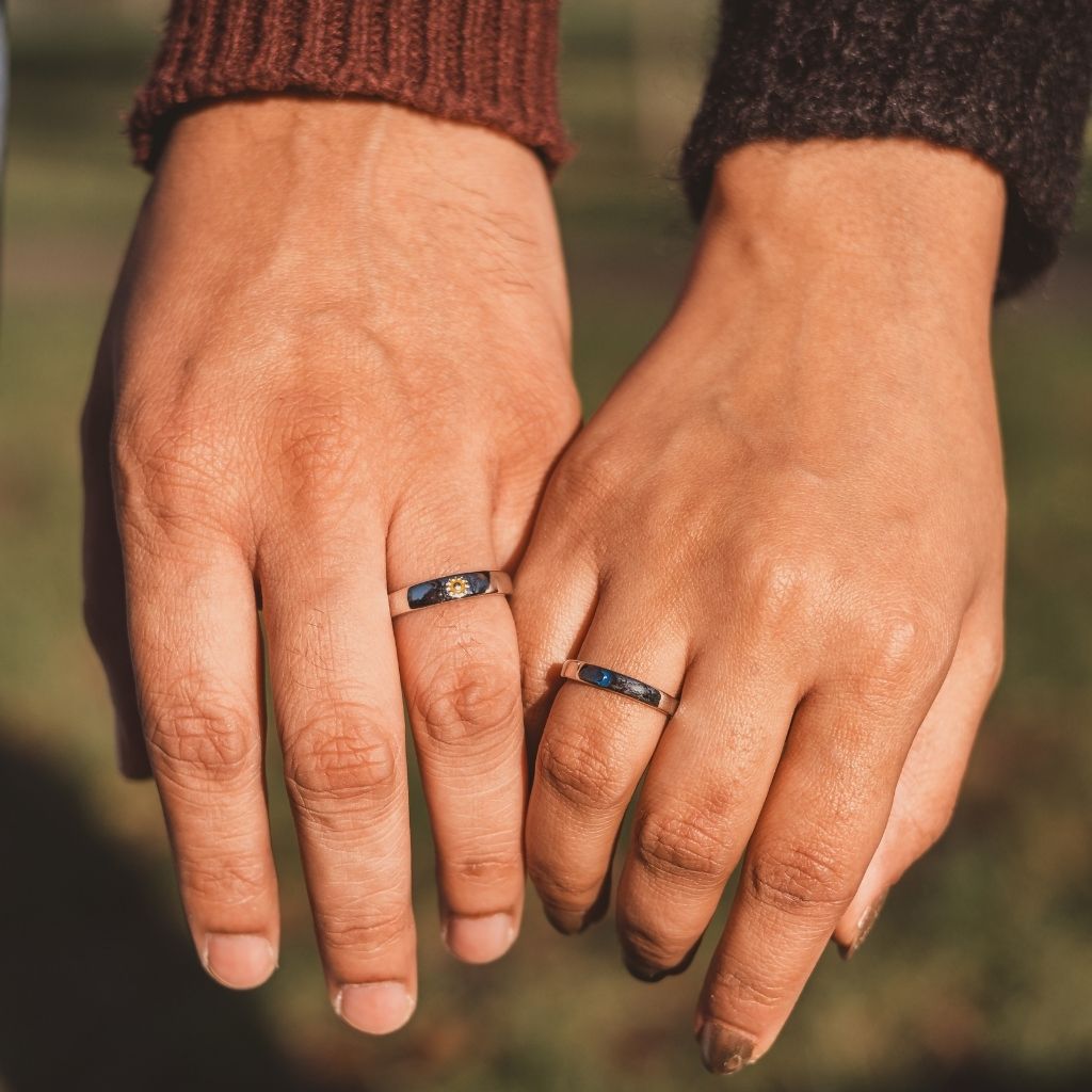 Mathcing Promise Rings Promise Ring | Matching Rings | Couple Rings TCA – The Colourful Aura