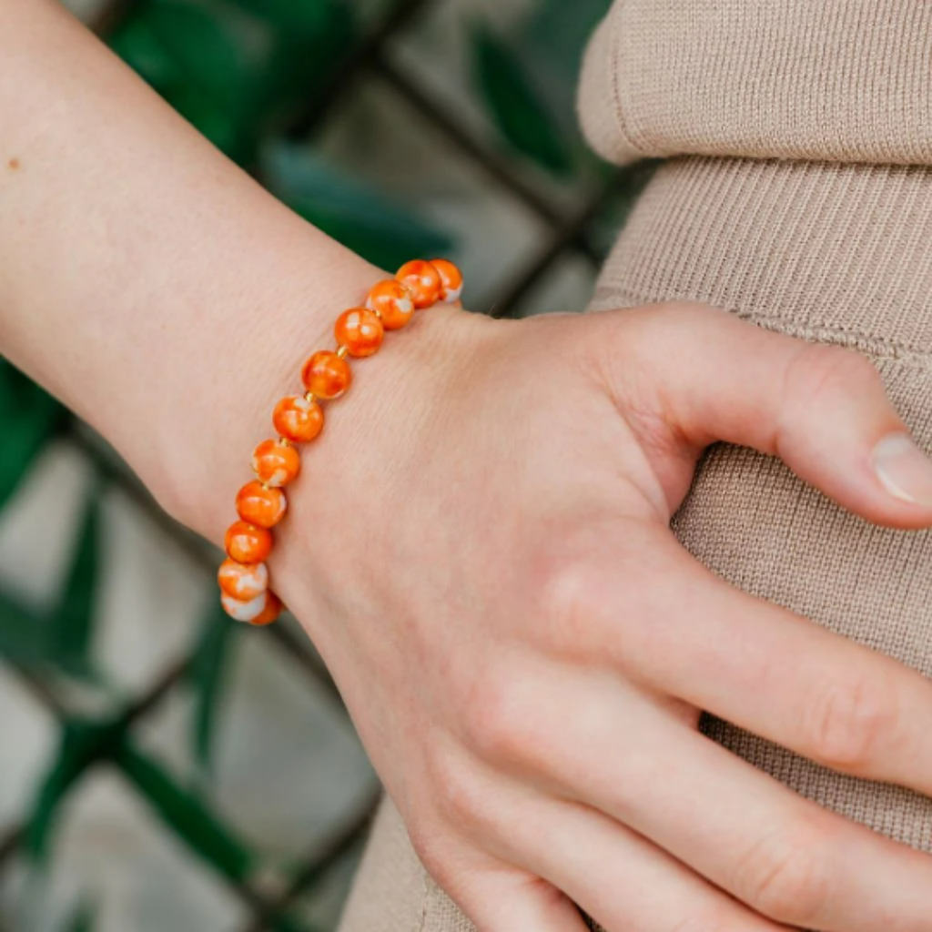 Off 2025 white bracelet