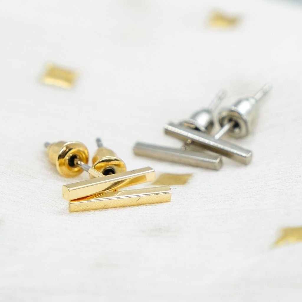 Staple clearance stud earrings