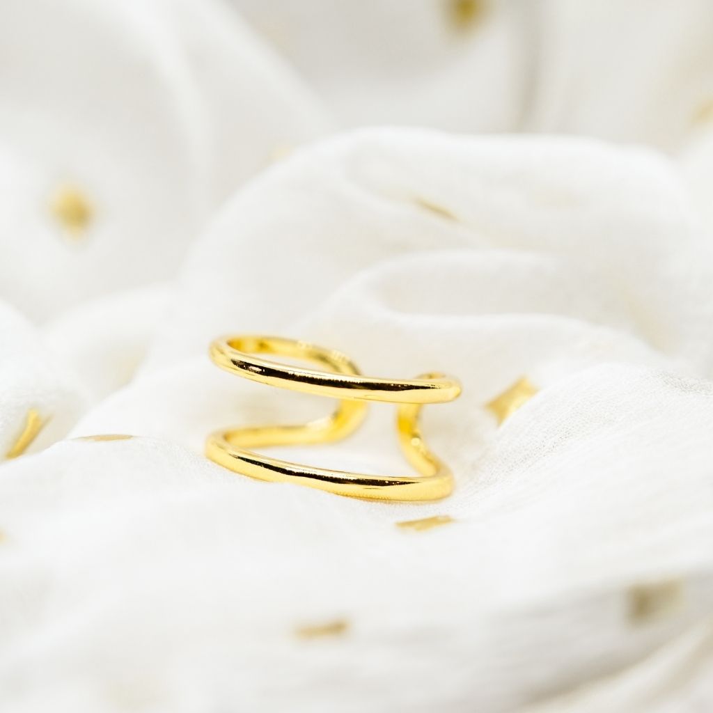 Two Layer Gold Ring