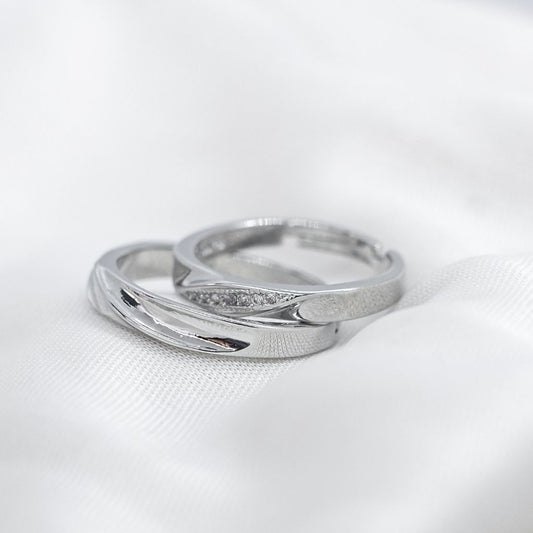 Adjustable Silver Rings