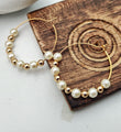 Beaded Hoop Earrings
