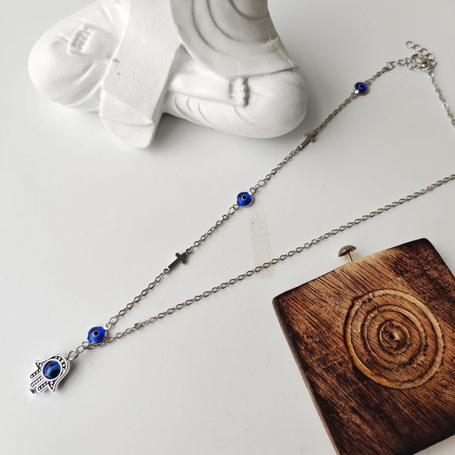 Devil Eye Hamsa Necklace