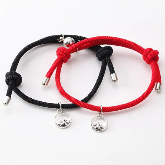 Pinky Promise Magnetic Charm Love Island Dating Relationship Couple Bracelet