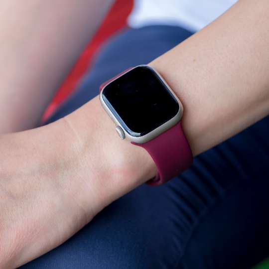 Silicone apple 2025 watch cover