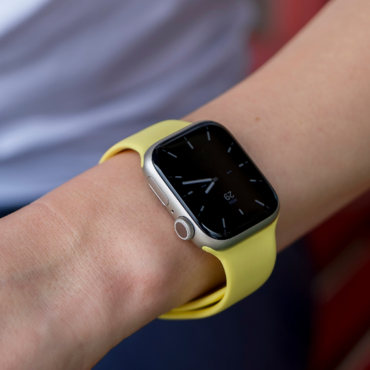 Apple Watch Yellow Multicolour Iwatch Silicone Strap Band FOr