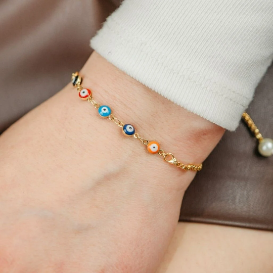 Evil Eye Adjustable Bracelet