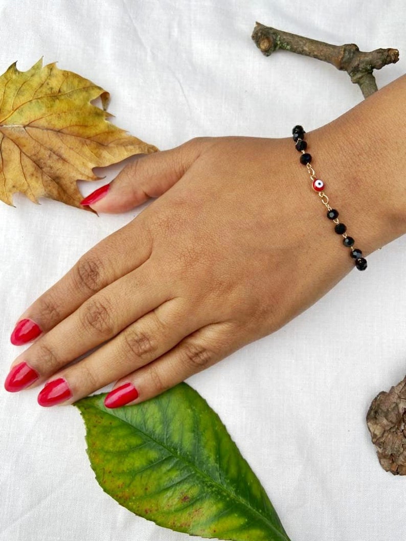 Evil Eye Mangalsutra Bracelet