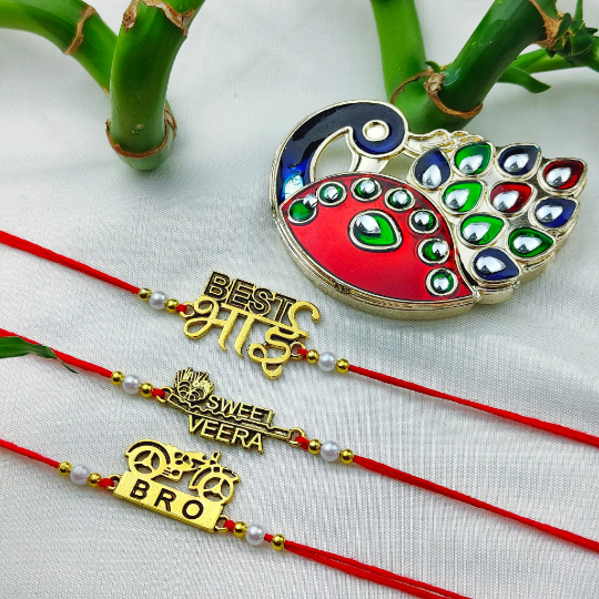 Best Bhai Charm Rakhi for Rakhsha Bandhan | Veera Bro Charm Rakhi