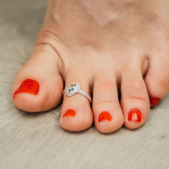 Beach 2025 toe rings