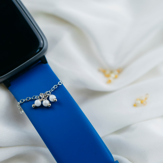 Minimalistic Small Pearl Dangle Watch Strap Jewellery Accessories Charm